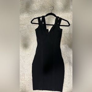 Guess by Marciano black bandage dress size XS fits like a small.
